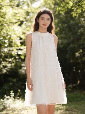 VIMPUNEC Womens Summer Halter Mini A Line Swing Dresses Wedding Guest Formal Coc